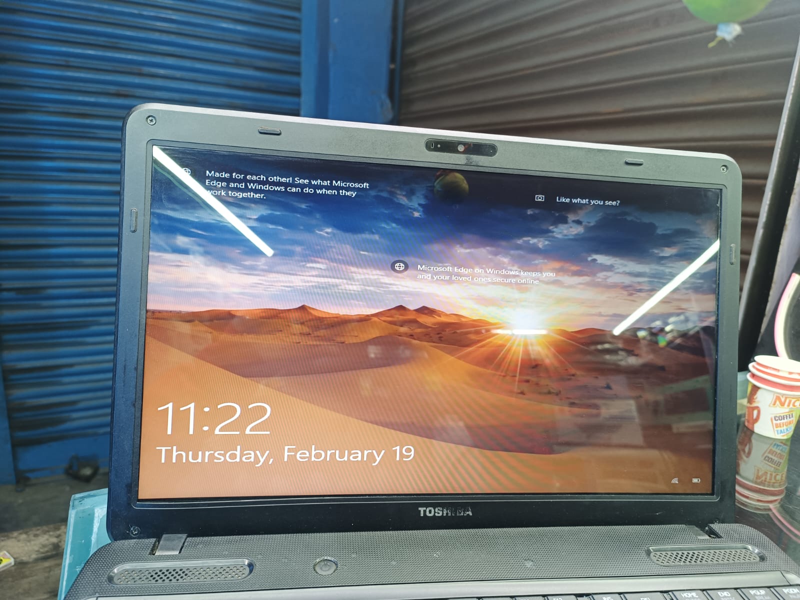 Olds Toshiba Laptop i3/1st/4g.b/500 G.b Hdd